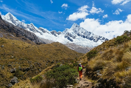Ande Trail 2017, Cordillera Blanca, Perù - Durante il trekking di Santa Cruz, Cordillera Blanca, Perù