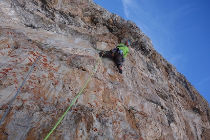 Spes Ultima Dea, big new Brenta Dolomites rock climb