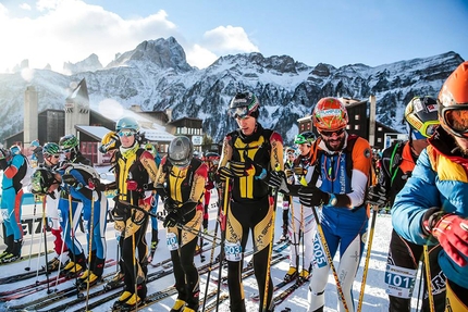 La Sportiva Epic Ski Tour, skialp, sci alpinismo - Durante il La Sportiva Epic Ski Tour 2017: San Pellegrino