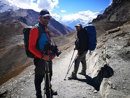 Gyanjikhang, Nepal, Luca Montanari, Giorgio Sartori, Mingma Temba Sherpa, Nima Sherpa - Il trekking verso Gyanjikhang in Nepal