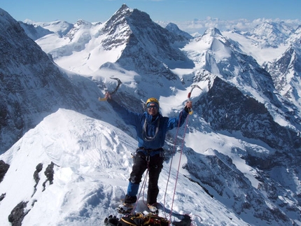 Eiger - On the summit of the Eiger