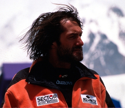 Hans Kammerlander - L'alpinista sudtirolese Hans Kammerlander