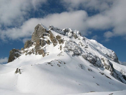 Scialpinismo in Carnia - Scialpinismo in Carnia: Peralba, via normale