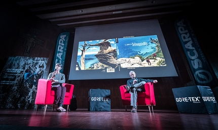 Montagne in Città 2017, Roma - Giulia Castelli e Mario Verin parlano del libro Selvaggio Blu a Montagne in Città 2017