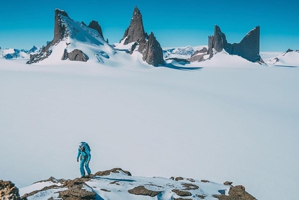 Nuove vie in Antartide per la fortissima spedizione alpinistica USA