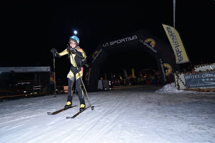 Folgrait Ski Race - Durante la terza Folgrait Skialp Race, vinta il 16/12/2017 da Federico Nicolini e Bianca Balzarini