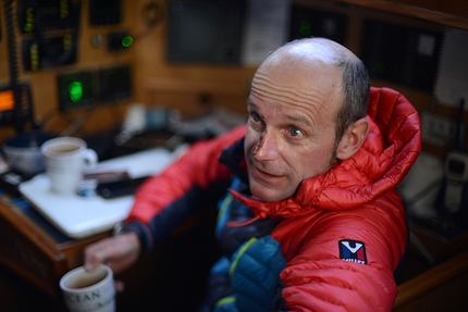 Antarctica, Marek Holeček, Míra Dub, Monte Pizduch - Monte Pizduch, Antarctica: Míra Dub after having climbed for 33 hours