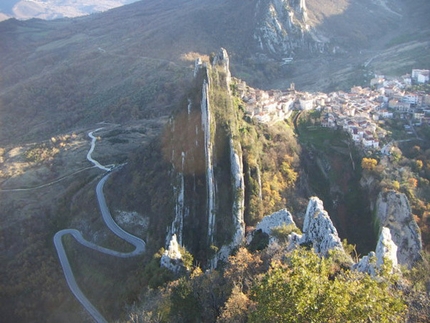 Pennadomo, arrampicare in Abruzzo