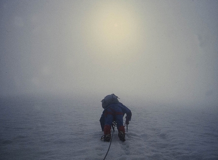 Storie d'arrampicata e alpinismo: Tra fortuna e realtà - Valerio Bertoglio sulla via degli Svizzeri, Les Courtes, Monte Bianco, estate 1983