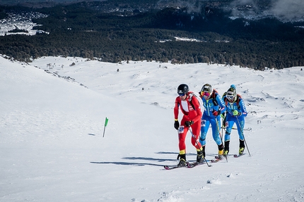 Trofeo Internazionale dell'Etna - European Ski Mountaineering Championships - Individual Race of the European Ski Mountaineering Championships: Kilian Jornet Burgada ahead of Michele Boscacci and Robert Antonioli