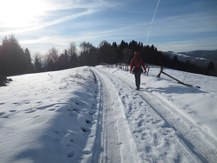 Monte Pubel, Valsugana - X sempre X Monte Pubel: camminata sulla neve andando all'attacco.