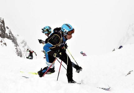 La Sportiva Epic Ski Tour, Val di Fassa, Val di Fiemme - La Sportiva Epic Ski Tour 2018, 2a tappa Passo San Pellegrino: Martin Anthamatten