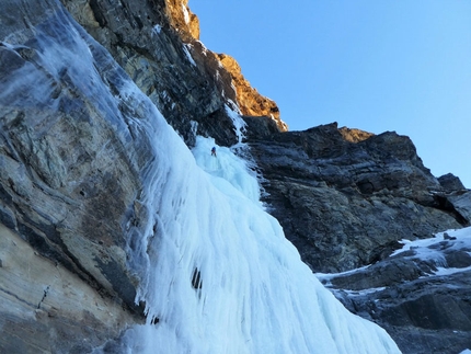 Arctic Pole Ice Climbing Trip 2018, Marcello Sanguineti, Fulvio Conta, Floriano Martinaglia, Tommaso Regesta - Cascate di ghiaccio in Norvegia: in doppia su Rubbsnyten