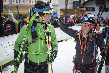 Sellaronda Skimarathon 2018, Dolomiti - Durante la 23° edizione del Sellaronda Skimarathon