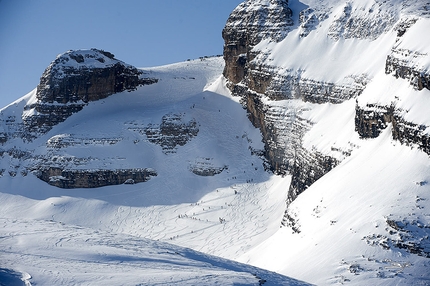 Ski mountaineering World Cup, Madonna di Campiglio - Madonna di Campiglio Individual: ascending up Grostè, Brenta Dolomites