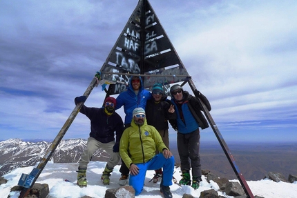 Scialpinismo in Alto Atlante, Marocco - Marocco scialpinismo: Jebel Toubkal Est