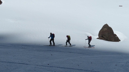Scialpinismo in Alto Atlante, Marocco - Marocco scialpinismo: salita a Ras-n-Ouanoukrim