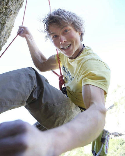 Alexander Megos - German sports climber Alexander Megos
