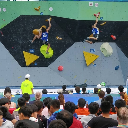 Climbing World Cup 2018: Boulder & Speed live from China