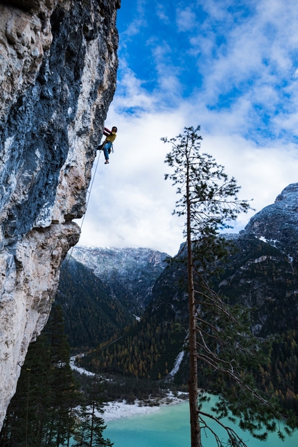 Dolorock 2018 - Sport climbing at the crag Stube, Val di Landro, South Tyrol, Italy