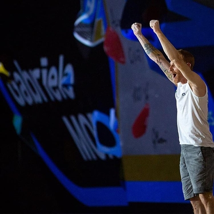 Gabriele Moroni: interview after historic gold in Japan Boulder World Cup