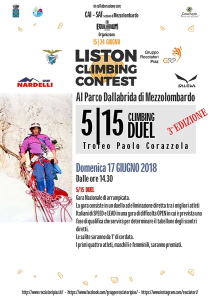 Liston Climbing Contest 2018 - Mezzolombardo - 