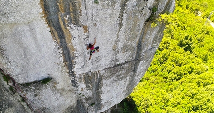 Sardinia rock climbing video: the crag Jerzu 40