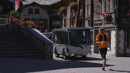 Andreas Steindl, Cervino - Andreas Steindl Cervino speed: lo start dalla chiesa di Zermatt