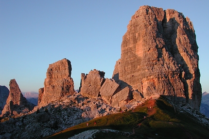 Cinque Torri Dolomites - The Cinque Torri in the Dolomites