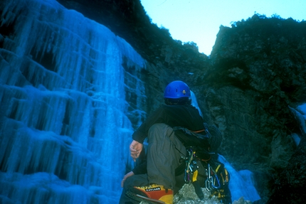 Valle del Mis, cascate di ghiaccio nelle Dolomiti