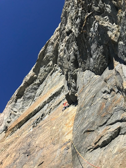 Matterhorn: new rock climb Diretta allo Scudo by François Cazzanelli & Co