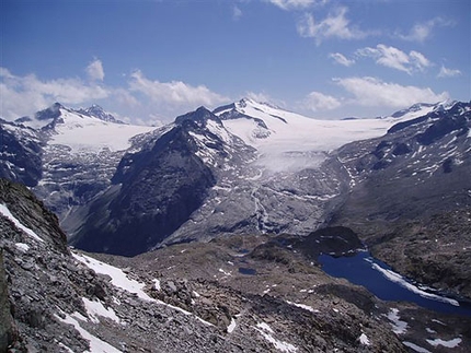 Adamello Val Camonica alpinismo - Adamello: Ghiacciaio Lobbia e Mandrone