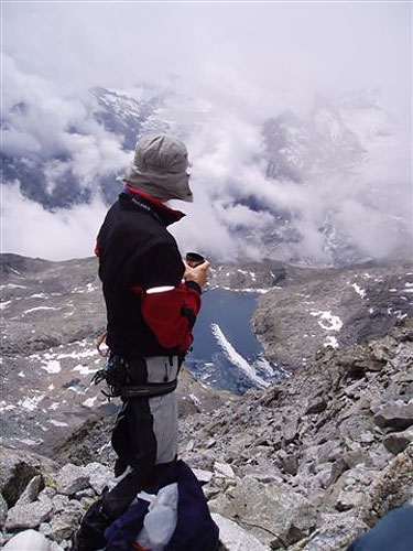 Adamello Val Camonica alpinismo - Adamello: Lago scuro