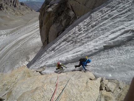 Chareze Ri North in India's Rangtik valley climbed by Italians