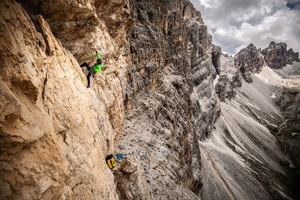 Cima Scotoni: Simon Gietl completes big new Dolomites climb