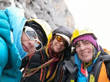 Mugu Peaks in Nepal, new route climbed by Anna Torretta, Cecilia Buil, Ixchel Foord