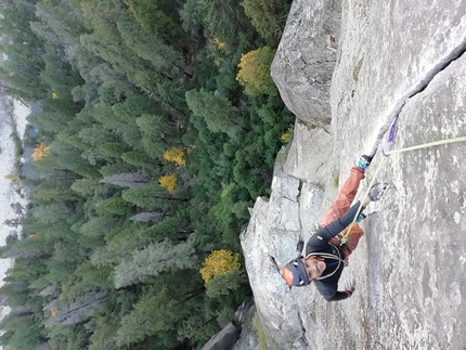 Federica Mingolla, Yosemite, Andrea Migliano - Yosemite: Andrea Migliano su la via The North Face al Rostrum 5.11c