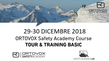 Ortovox Safety Academy 2018, Cristian Candiotto - Il 29 e 30 dicembre 2018 in Valgerola (SO) si terrà una tappa della Ortovox Safety Academy, dedicata alla sicurezza in montagna.
