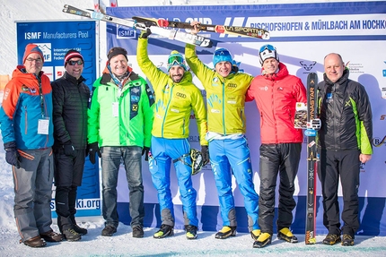 Ski Mountaineering World Cup 2019 - Ski Mountaineering World Cup 2019 at Bischofshofen, Austria: 2. Robert Antonioli (ITA)  1. Michele Boscacci (ITA) 3. Werner Marti (SUI) 