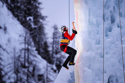 Coppa del Mondo di arrampicata su ghiaccio 2019 - Coppa del Mondo di arrampicata su ghiaccio 2019 a Corvara - Rabenstein: Speed vincitrice Ekaterina Feoktistova