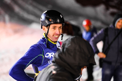 Coppa del Mondo di arrampicata su ghiaccio 2019 - Coppa del Mondo di arrampicata su ghiaccio 2019 a Corvara - Rabenstein: vincitore Speed Anton Nemov