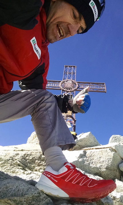 Filip Babicz - Filip Babicz con la croce in cima del Cervino