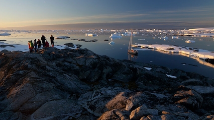 Progetto Antartide, Manuel Lugli - Antartide: tramonto all'ancora