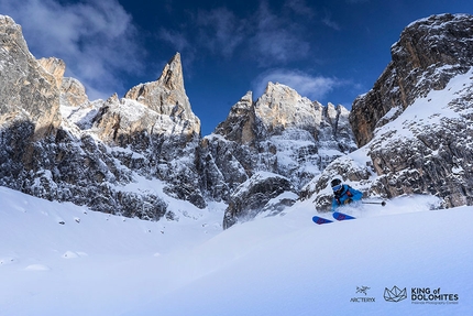 Arc'teryx King of Dolomites 2019 frreeride photo contest in Pale di San Martino