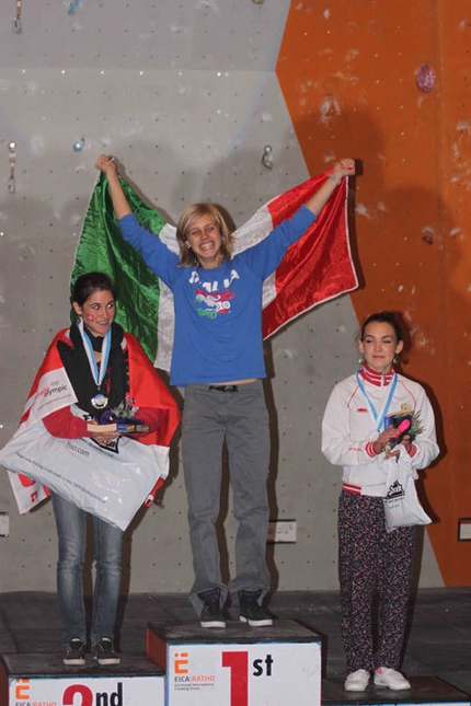 IFSC Climbing World Youth Championship - Edinburgh 2010 - Alexandra Ladurner campionessa del mondo Junior a Edimburgo 2010