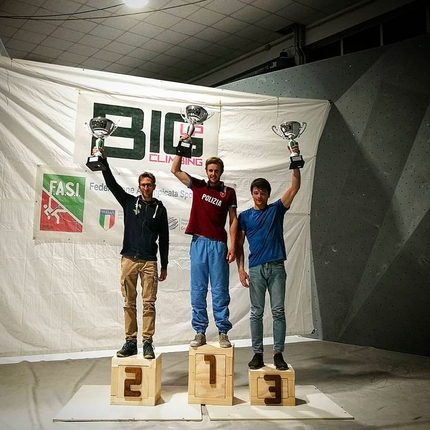 Campionato Italiano Boulder - Campionato Italiano Boulder 2019: 2. Stefan Scarperi 1. Michael Piccolruaz 3. Pietro Biagini
