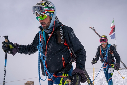 Mezzalama 2019 - During the Mezzalama 2019 ski mountaineering trophy