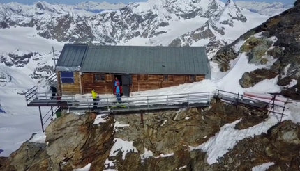 Matterhorn Carrel hut restrictions. Interview with Flavio Bich, Cervino guides president