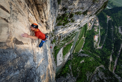 Klaus Fengler wins the Arco Rock Star 2019 climbing photo contest