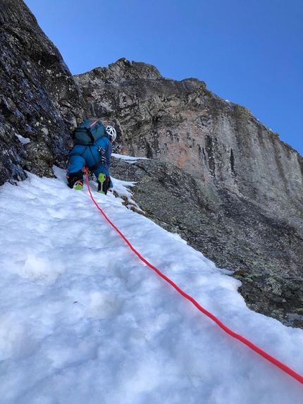 Alpinismo: Dente di Mezzaluna in Val Tronella e la nuova Via del Gnà